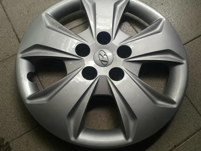 Calota da Roda de Ferro Aro 16 Hyundai Creta Prata Original