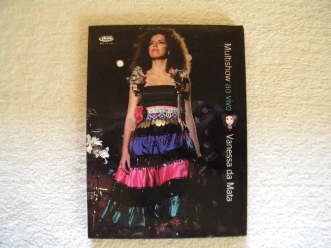 Dvd Vanessa da Mata Multishow ao Vivo Digipack Original Impecável.