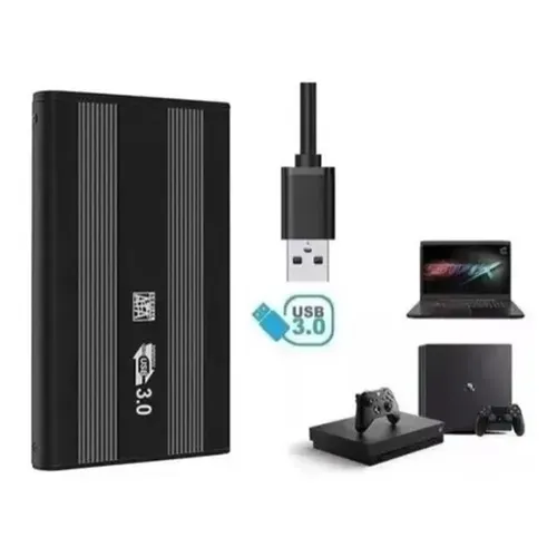 Case Pra HD Notebook Usb 3.0 Case HD Externo Com cabo usb 20cm