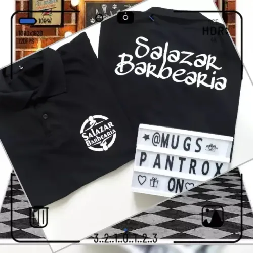 Camisetas barbearias 