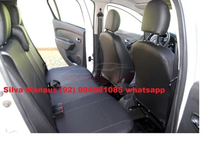 Capa banco Couro Corvin sob medida Logan Sandero Stepway 2020 impermeável não passar agua