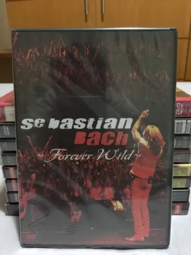 Sebastian Bach DVD Forever Wild - Novo - Lacrado (Skid Row) Guns N' Roses