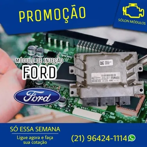 Módulo de injeção Ford KA 3 CILINDROS