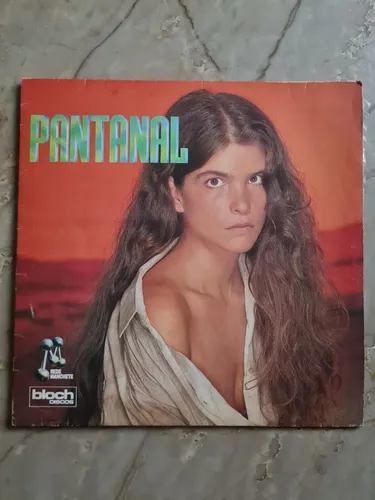 Disco Vinil LP Pantanal - trilha sonora da novela Rede Manchete Bloch Discos anos 90