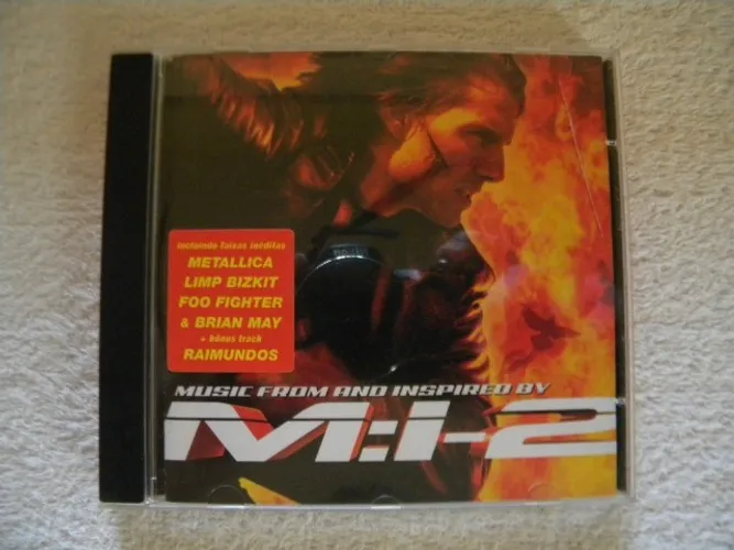 Cd Missão Impossível 2 Trilha Sonora Original.