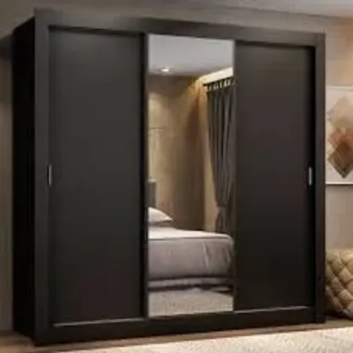 guarda roupa 1 porta de espelho