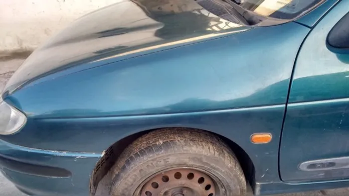 Para-lama esquerdo, Renault Megane, 1998.