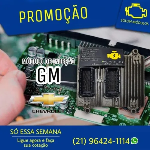 Módulo de injeção MERIVA/MONTANA