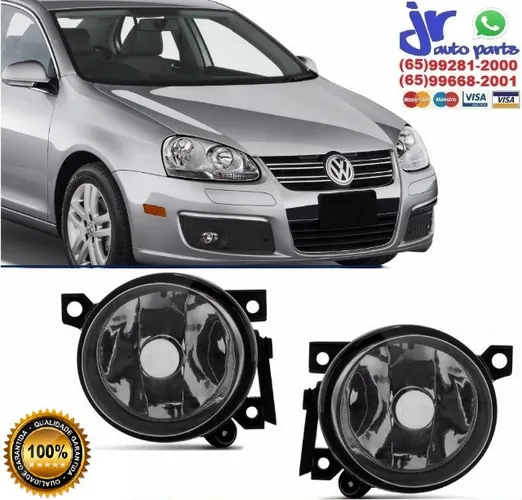 Par Farol de Milha Jetta 2007 2008 2009 2010 Auxiliar Neblina