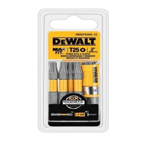 Jogo Torx T25 Maxfit 11 Pontas+limitador Dewalt