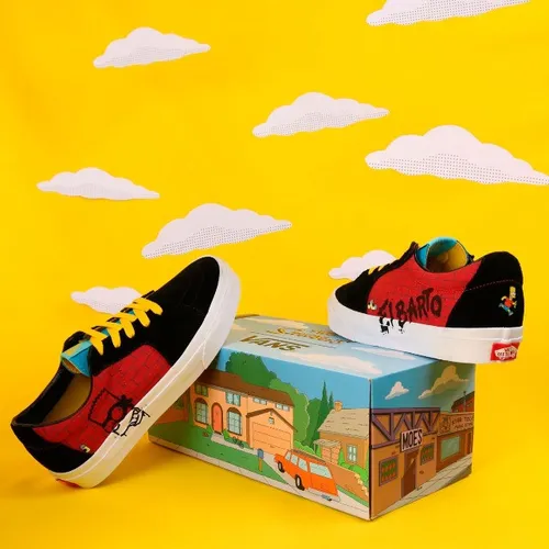 Vans Bart Simpson pronta entrega original varias numerações