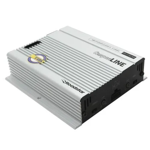 Amplificador Roadstar Digital 4 Canais Via Fio Com Cross Over Rs-475d