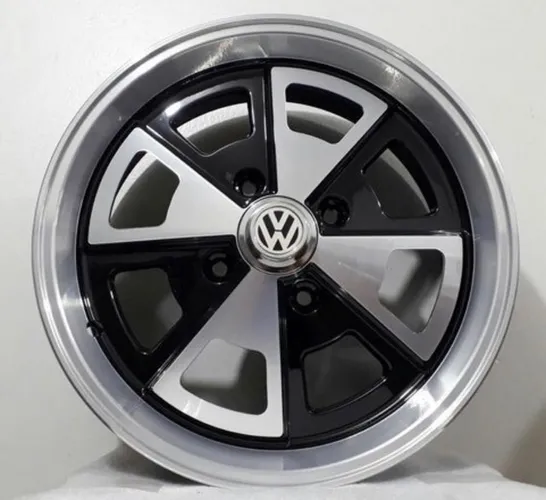 Jogo de roda aro 15 krmai R84 porshe Fusca Brasília