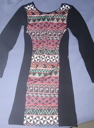 Vestido Patchwork tamanho M / P