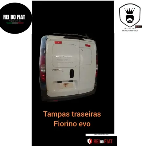 tampa traseira fiorino evo