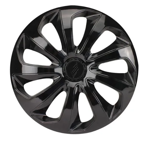 Jogo Calota Esportiva Elite preto Silver Aro 14 aoyjk wtyfj