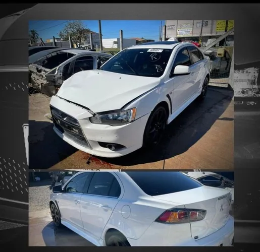 Sucata Mitsubishi Lancer 2.0 autm 2013 para retirada de peças
