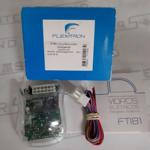 Módulo de vidro universal,com antiesmagamento. FTI 81. Novo  Instalado.