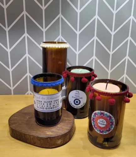 Velas wine Candle.