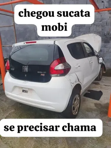 Sucata Fiat Mobi para retirada de peças 