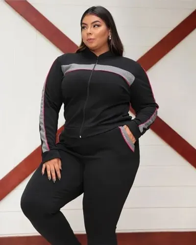 Conjunto feminino calça e blusa G1/G3