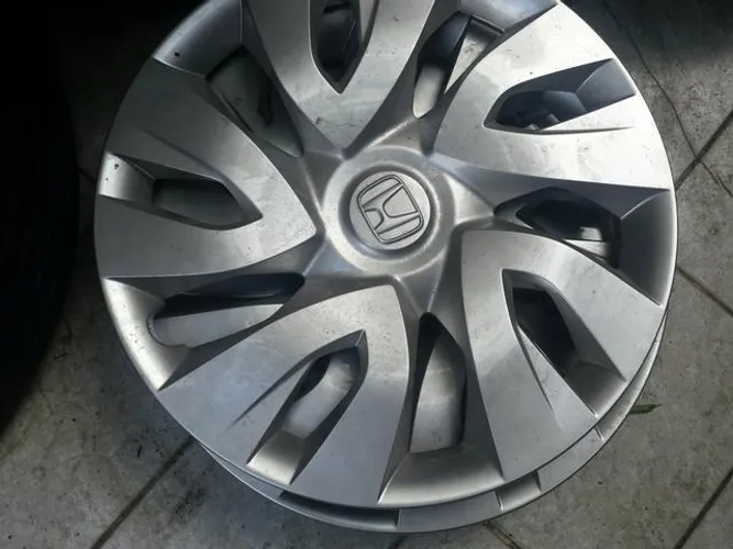Calota da roda de ferro aro 17 Honda HRV Prata original 5 furos encaixe