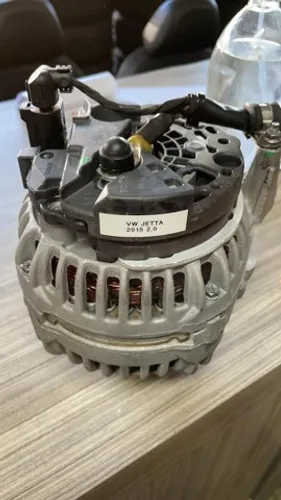 Alternador Jetta 2.0 Usado Original Semi novo, loja fisica @audicarautopecas