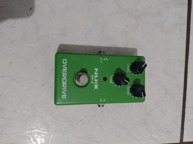 Pedal nux overdrive od3 para guitarra 