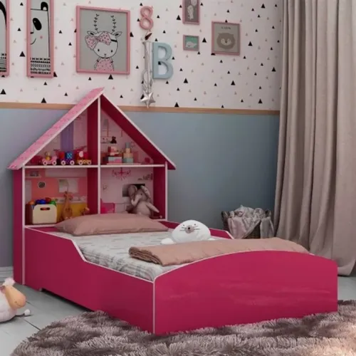 cama infantil casinha