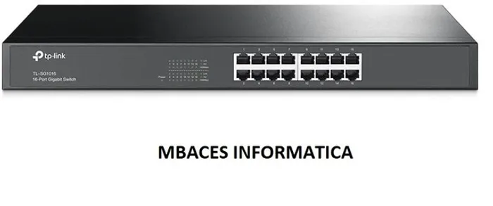 Switch Gigabit 16 Portas TL SG1016 TP-Link