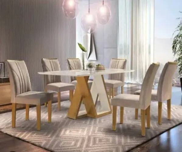 conjunto de mesa belle para jantar ( Promocao )