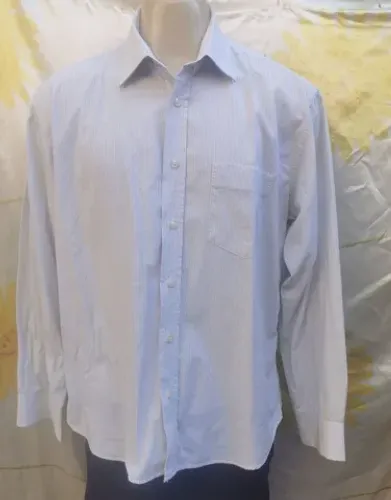 Camisa social ducoté listrada tam 45/gg