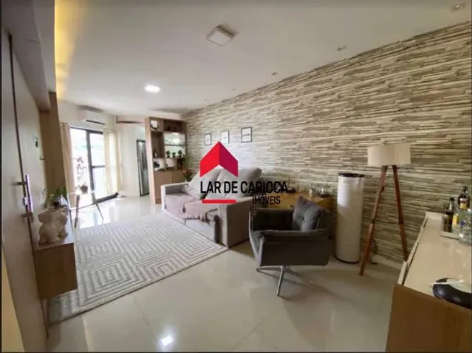 Copacabana - Apart Hotel - Excelente Sala e Quarto com varanda e suíte , reformado e mobil