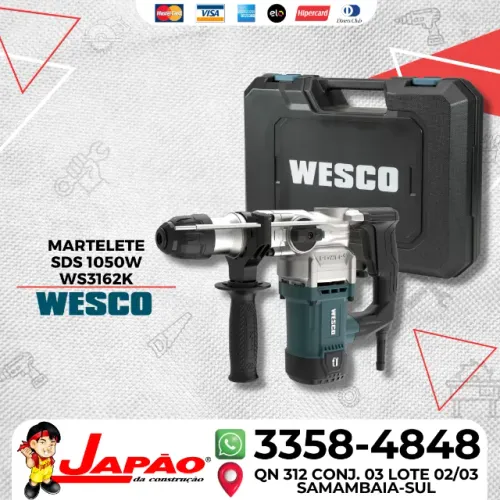 Martelete SDS Plus 1050W 220V WS3162K Wesco