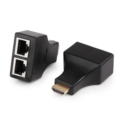 Extensor Hdmi Via Cabo De Rede 3d Alcance De Ate 30m Knup