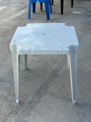 Mesa plástica 70x70 BRANCA (NOVA) DIRETO DE FÁBRICA