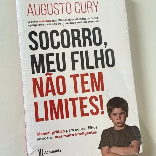 Livro "Socorro, Meu Filho Não Tem Limites!" - Augusto Cury