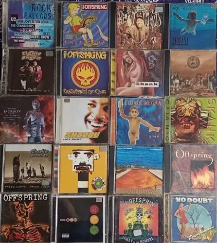 Vendo coleção de Cd's - Preço Unitário Raimundos, Skank, Cidade Negra, Charlie Brown Jr...