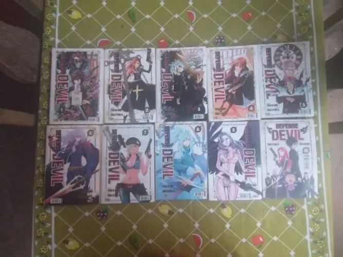 Mangá Defense Devil Coleção Completa. (LEIA A DESCRIÇÃO)
