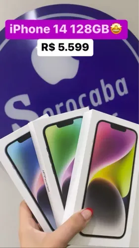 iPhone 14 128GB - Lacrado novo