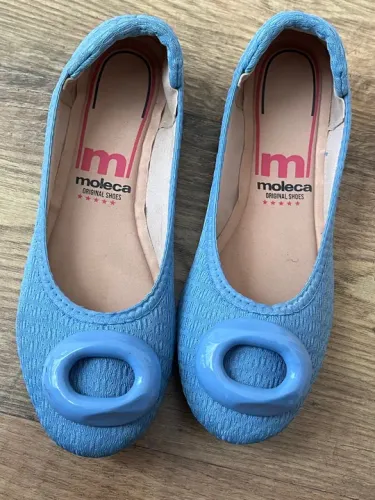 Sapatilha Moleca TAM 34 azul