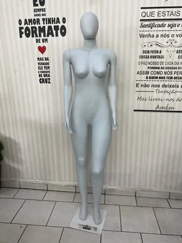 Manequim Feminina Com Pose - Branca 