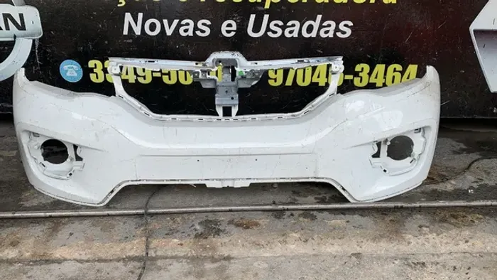 Parachoque Dianteiro Renault Kwid 2019 Branco