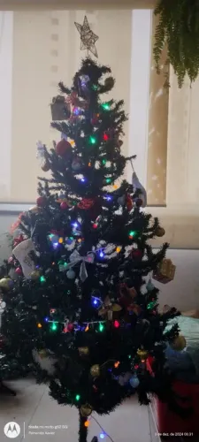 Árvore de Natal 1,70 Decorada