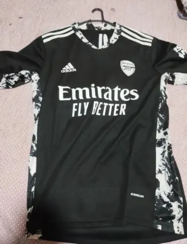 Camisa de Goleiro Arsenal Preta Tamanho M