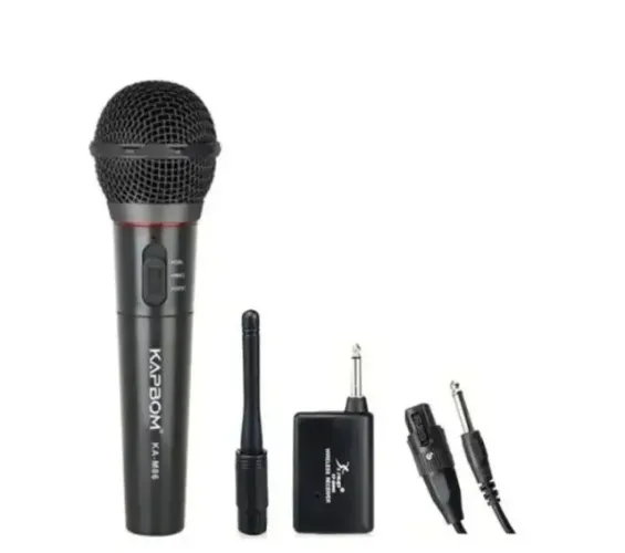 Microfone Sem Fio Profissional Ka-M86 - kapbom Loja Coimbra Computadores Entregamos