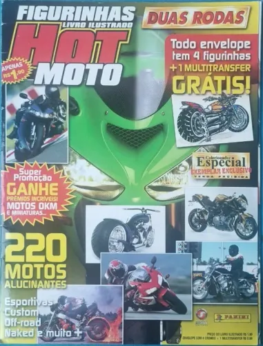 Álbum - Hot Motos - Incompleto - 2005