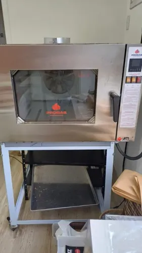 Forno Turbo new Eletric, PRP-5.000 NE - Elétrico. Com sistema de vapor e temporizador - ac