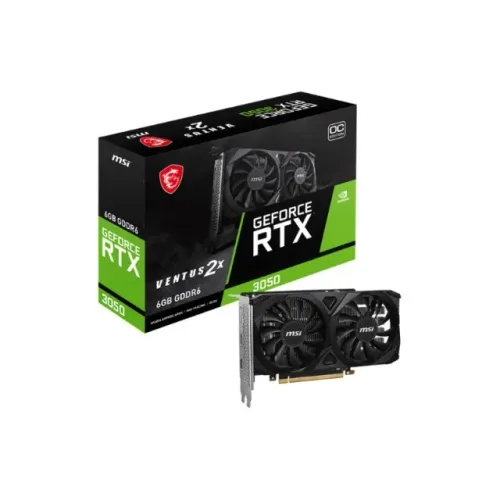 Placa de Vídeo MSI GeForce RTX 3050 6GB - HDMI/DisplayPort Loja Coimbra Computadores 