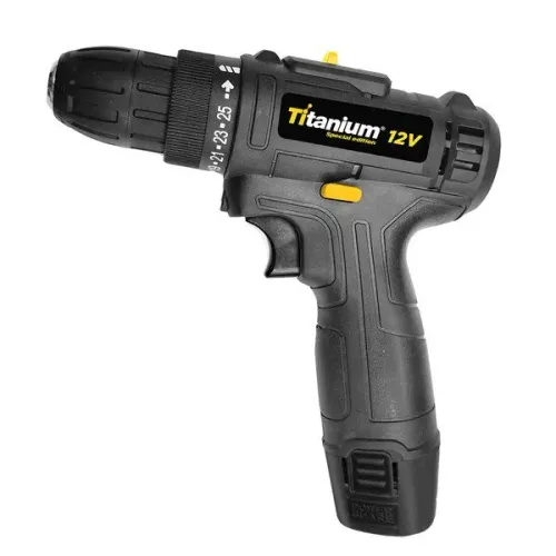 Parafusadeira furadeira titanium 12v sem fio
